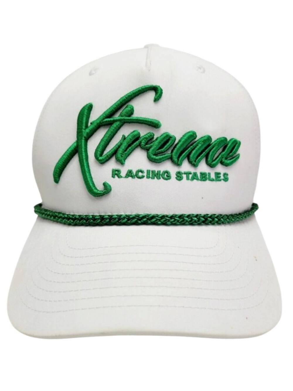 Richardson 258 5-Panel Classic Rope Cap 3D Puff Embroidery  Xtreme Racing Stable